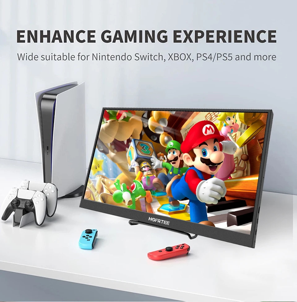 17.3 Inch Mobile Portable Monitor External Screen Game PC Display HDMI-Compatible For Switch Laptop xbox 17.3 Inch Mobile Portable Monitor External Screen Game PC Display HDMI-Compatible For Switch Laptop xbox