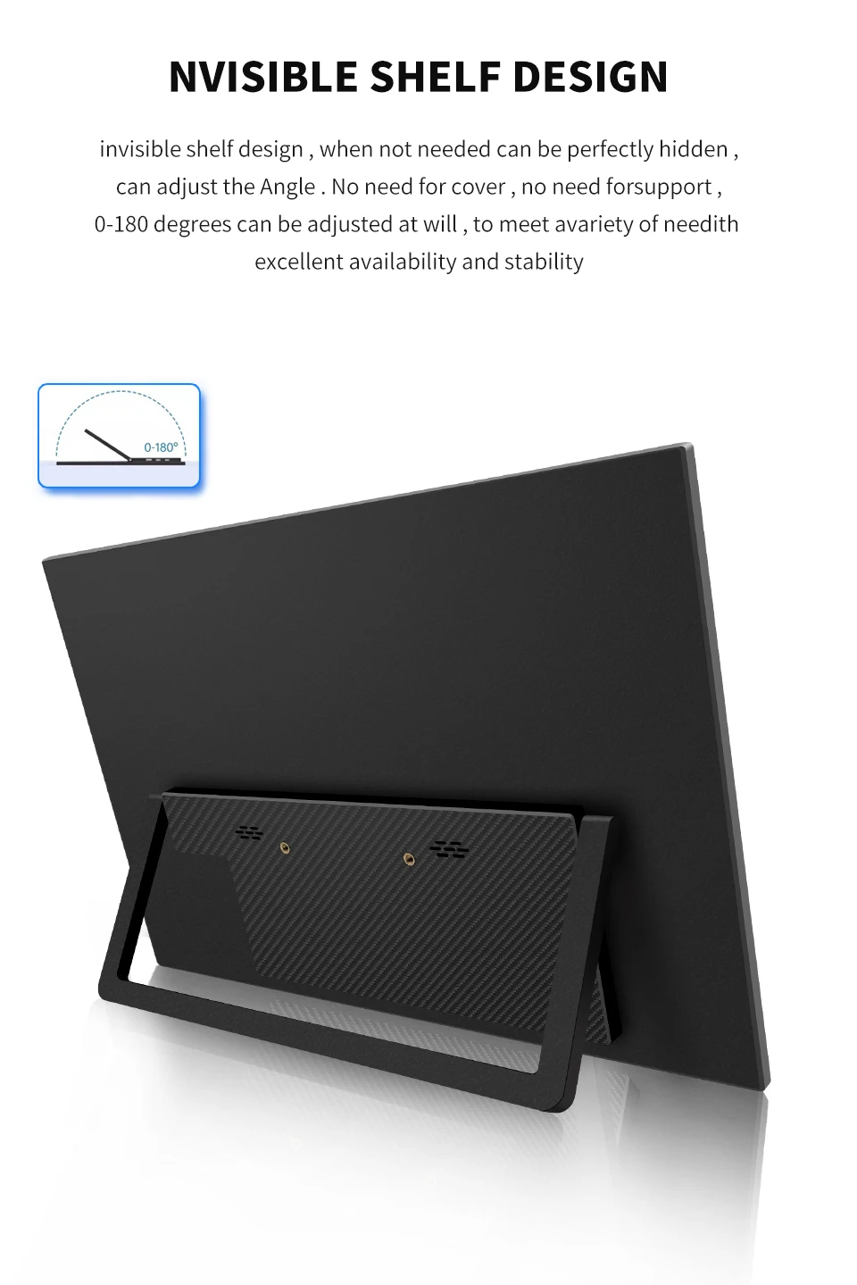 14.1 Inch Touch Screen Portable Monitor 100%sRGB 400cd/m2 Gaming Computer Expand Display For XBox PS4/ 5 Switch Loptop 14.1 Inch Touch Screen Portable Monitor 100%sRGB 400cd/m2 Gaming Computer Expand Display For XBox PS4/ 5 Switch Loptop