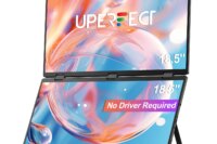 UStation Δ / Delta Plus Stacked Monitor No Drive Required Laptop Dual Screen Folding 18.5" With USB C Mini HDMI For PC Mac Phone