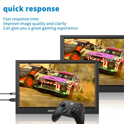 HGFRTEE 11.6inch Portable Monitor Gaming Extended Monitor HDMI-Compatible Laptop second screen For Switch/PS4/Raspberry Pi - Image 4