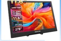 HGFRTEE 11.6inch Portable Monitor Gaming Extended Monitor HDMI-Compatible Laptop second screen For Switch/PS4/Raspberry Pi