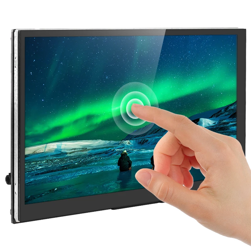 7 Inch Portable Display IPS LCD Capacitive Touch Screen 1024x600 Monitor Optional Speakers for Raspberry Pi 5 4B 3B+ Laptop PC 7 Inch Portable Display IPS LCD Capacitive Touch Screen 1024x600 Monitor Optional Speakers for Raspberry Pi 5 4B 3B+ Laptop PC