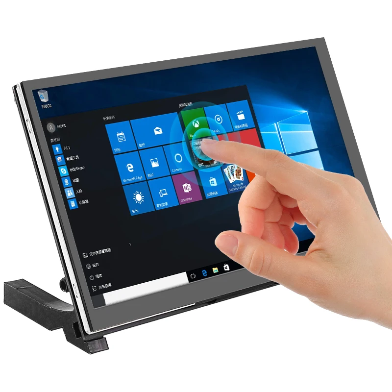 7 Inch Portable Display IPS LCD Capacitive Touch Screen 1024x600 Monitor Optional Speakers for Raspberry Pi 5 4B 3B+ Laptop PC 7 Inch Portable Display IPS LCD Capacitive Touch Screen 1024x600 Monitor Optional Speakers for Raspberry Pi 5 4B 3B+ Laptop PC