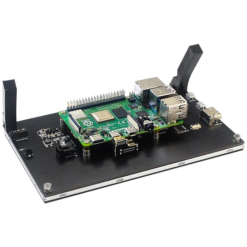 7 Inch Portable Display IPS LCD Capacitive Touch Screen 1024x600 Monitor Optional Speakers for Raspberry Pi 5 4B 3B+ Laptop PC 7 Inch Portable Display IPS LCD Capacitive Touch Screen 1024x600 Monitor Optional Speakers for Raspberry Pi 5 4B 3B+ Laptop PC