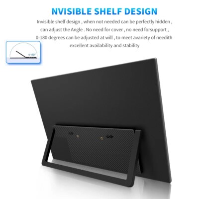 HGFRTEE 15.6 Inch Touch Portable Monitor ADS-IPS 1920*1080P 300cd/m2 Extended Display for Laptop Second Screen XBox PS4/ 5 - Image 3