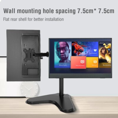 Anmite 16-Inch Portable Touch Monitor 1200P HDR 16:10 Low Blue Light For XBox PS4 / 5 Switch Cell Phone PC Loptop Extension - Image 3