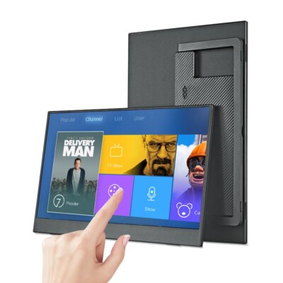 Anmite 16-Inch Portable Touch Monitor 1200P HDR 16:10 Low Blue Light For XBox PS4 / 5 Switch Cell Phone PC Loptop Extension - Image 2