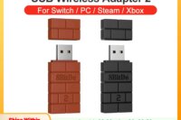 8BitDo USB Wireless Bluetooth Adapter 2 for Nintendo Switch PS3 PS5 Xbox JoyCon Controller Windows Mac Raspberry Pi