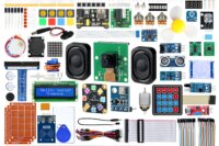 Freenove Complete Starter Kit for Raspberry Pi 5 4 B 3 400 Zero 2 W, 1170-Page Tutorial, 386 Items, 164 Projects, Camera Speaker