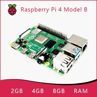 Official Original Raspberry Pi 4 Model B Dev Board Kit RAM 2G 4G 8G 4 Core CPU 1.5Ghz 3 Speeder Than Pi 3B+ - Image 2