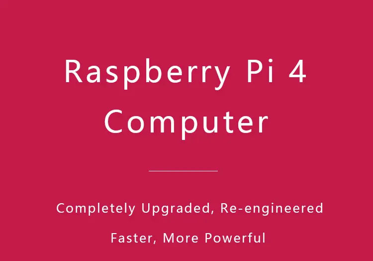 Official Original Raspberry Pi 4 Model B Dev Board Kit RAM 2G 4G 8G 4 Core CPU 1.5Ghz 3 Speeder Than Pi 3B+ Official Original Raspberry Pi 4 Model B Dev Board Kit RAM 2G 4G 8G 4 Core CPU 1.5Ghz 3 Speeder Than Pi 3B+