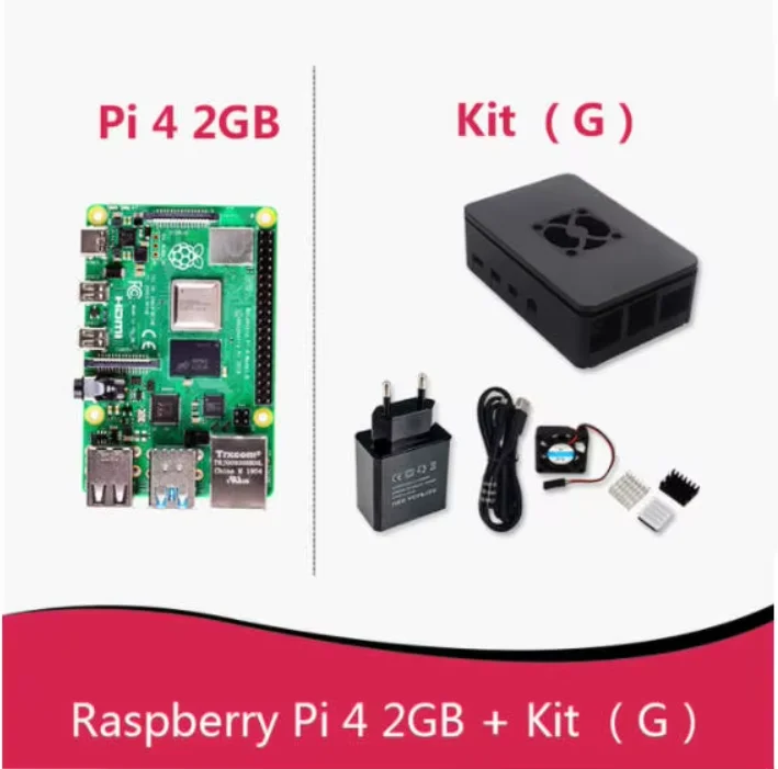 RPI 4B-2GB and Kit 1
