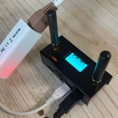 New Version MMDVM HS Dual Duplex Hotspot Board  Support P25 DMR NXDN With OLED 2 Antennas + Case For Raspberry pi Pistar - Image 6