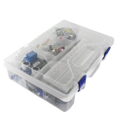 Starter Kit for Arduino Uno R3 - Uno R3 Breadboard and holder Step Motor / Servo /1602 LCD / jumper Wire/ UNO R3 - Image 3