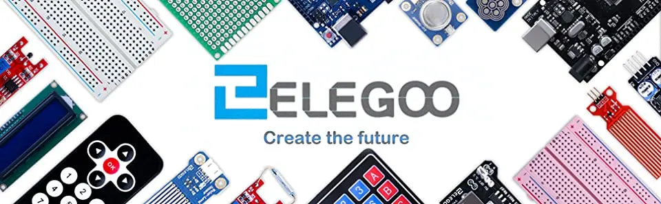 ELEGOO UNO Project Super Starter Kit with Tutorial and UNO R3 Compatible with Arduino IDE DIY Electronic Kit