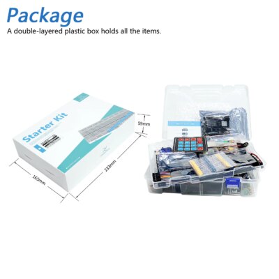 Freenove Complete Starter Kit for Arduino UNO R4 V5 WiFi Mini, Arm Cortex-M4, 474-Page Detailed Tutorial, 343 Items, 90 Projects - Image 6