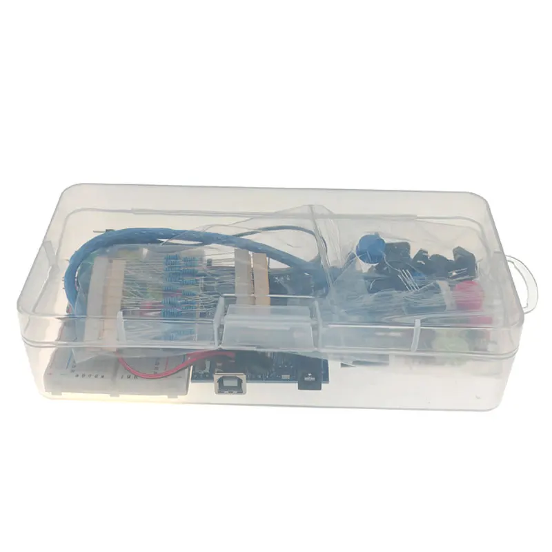 DIY Electronic Starter Kit for UNO R3 Arduino Circuit Board Electronics 12-in-1 Programmable Engineering Coding Education STEAM
