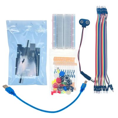 DIY Electronic Starter Kit for UNO R3 Arduino Circuit Board Electronics 12-in-1 Programmable Engineering Coding Education STEAM - Image 6