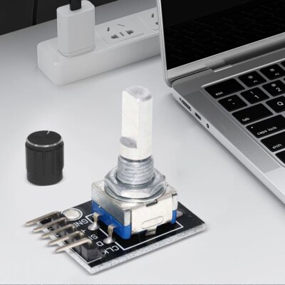 1-10PCS 360 Degree Rotary Encoder Module KY-040 Brick Sensor Development Board with Knob Cap Potentiometer KIT DIY for Arduino - Image 3