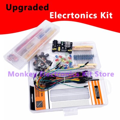 830-bread board resistance potentiometer jumper LED electronic kit is suitable for  R3 compatible arduino Getting started kit - Image 2