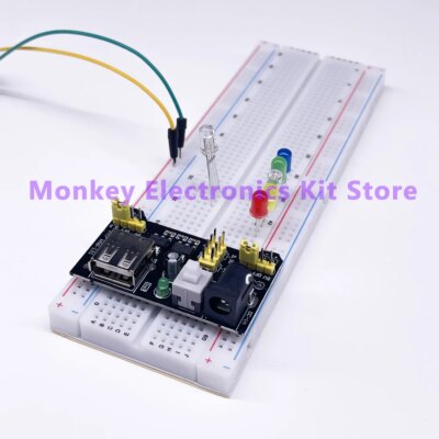 830-bread board resistance potentiometer jumper LED electronic kit is suitable for  R3 compatible arduino Getting started kit - Image 6