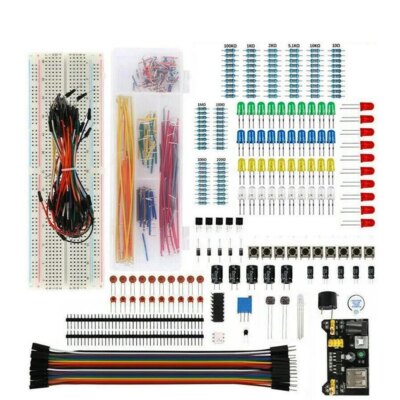 DIY Project Starter Kit For Arduino UNO R3 Kit Electronic DIY Kit Electronic Component Set With Box 830 Tie-points Breadboard - Image 2