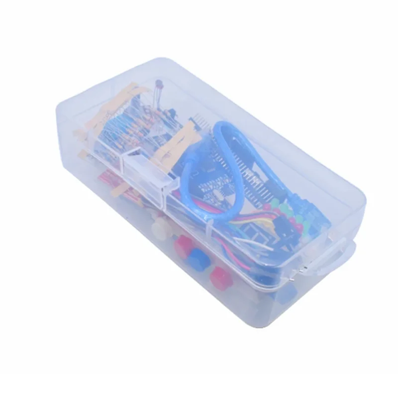 Starter Kit for Arduino Uno R3 Breadboard Basic simple learning kit, sound/water level/humidity/distance detection, LED control