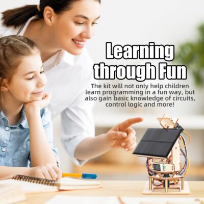 Starter Kit For Arduino Programming Solar Traceker Best Selling DIY Electronics kit STEM School Education Full Version Set +Code - Image 2