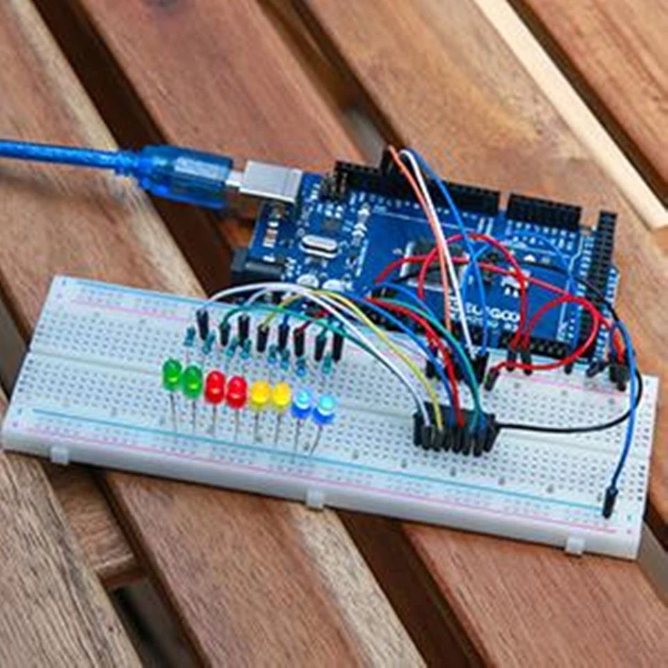 ELEGOO Mega R3 Project The Most Complete Ultimate Starter Kit with TUTORIAL Compatible with Arduino IDE DIY Electronic Kit ELEGOO Mega R3 Project The Most Complete Ultimate Starter Kit with TUTORIAL Compatible with Arduino IDE DIY Electronic Kit