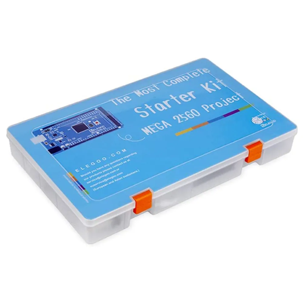 ELEGOO Mega R3 Project The Most Complete Ultimate Starter Kit with TUTORIAL Compatible with Arduino IDE DIY Electronic Kit ELEGOO Mega R3 Project The Most Complete Ultimate Starter Kit with TUTORIAL Compatible with Arduino IDE DIY Electronic Kit