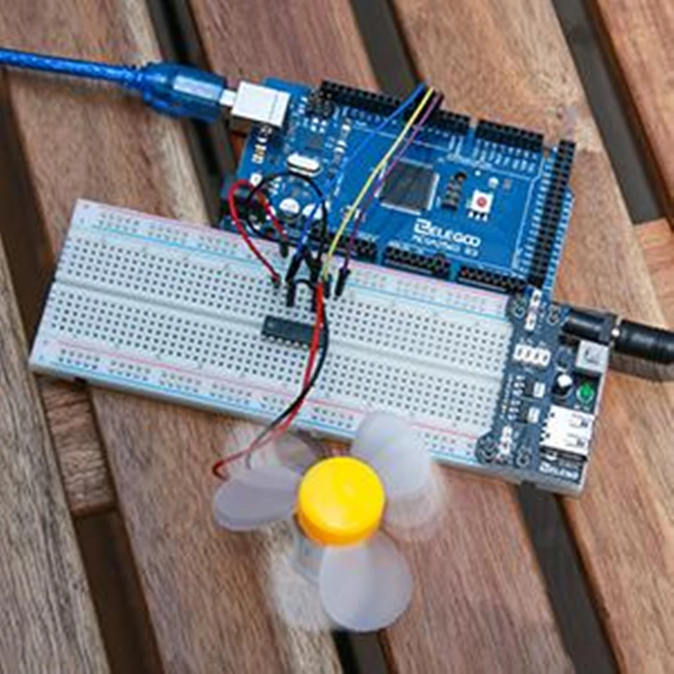 ELEGOO Mega R3 Project The Most Complete Ultimate Starter Kit with TUTORIAL Compatible with Arduino IDE DIY Electronic Kit ELEGOO Mega R3 Project The Most Complete Ultimate Starter Kit with TUTORIAL Compatible with Arduino IDE DIY Electronic Kit