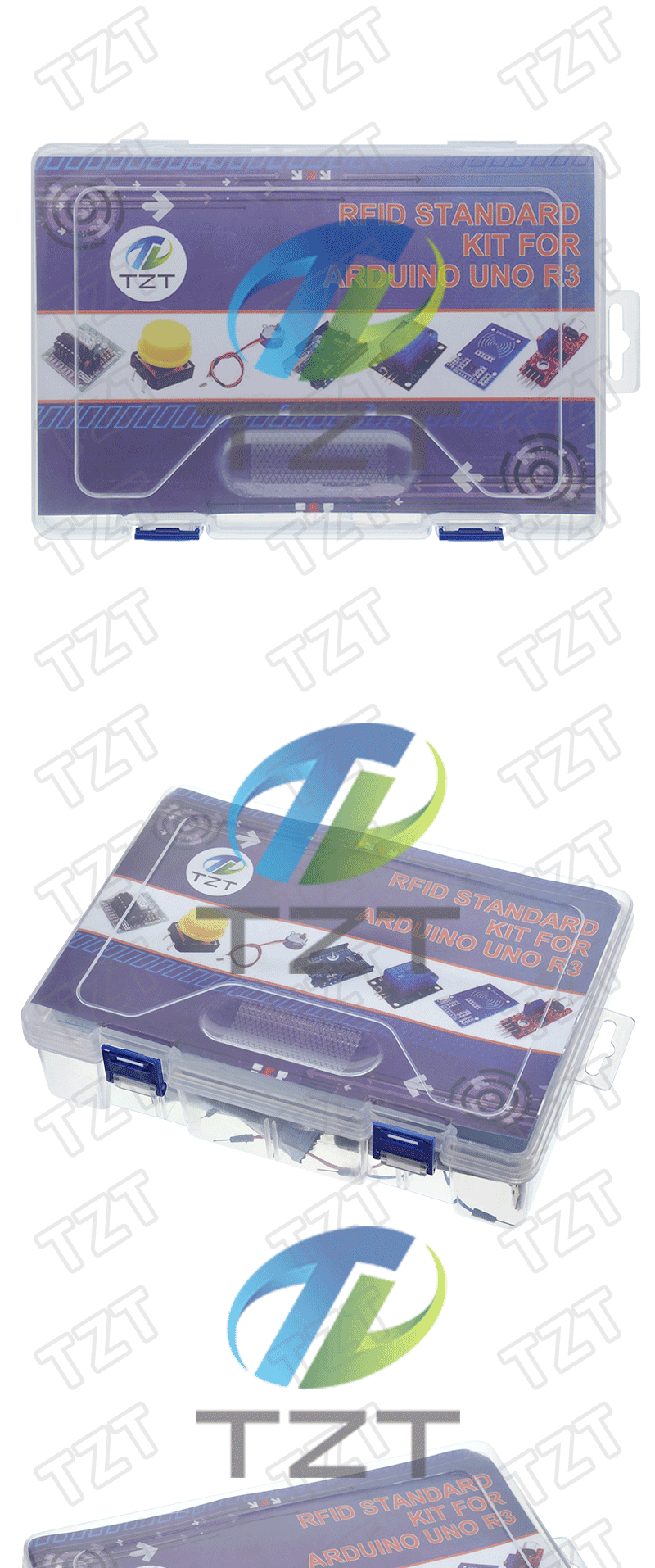 TZT RFID Starter Kit for Arduino UNO R3 Upgraded Version Learning Suite With Retail Box electronic DIY KIT