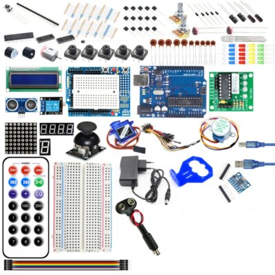 Elego UNO Project The Most Complete Starter Kit for Arduino UNO R3 Mega2560 Nano with Tutorial / Power Supply / Stepper Motor - Image 4