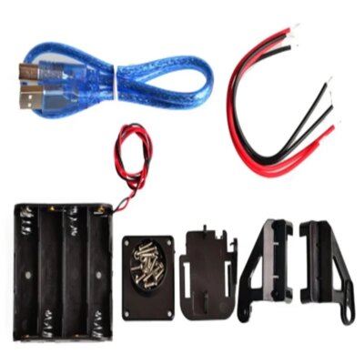 New Avoidance tracking Motor Smart Robot Car Chassis Kit Speed Encoder Battery Box 2WD Ultrasonic module For Arduino kit - Image 5