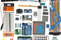 UNO R3 Project Most Complete Starter Kit with Tutorial Compatible with Arduino IDE (63 Items) DIY Electronic Kit