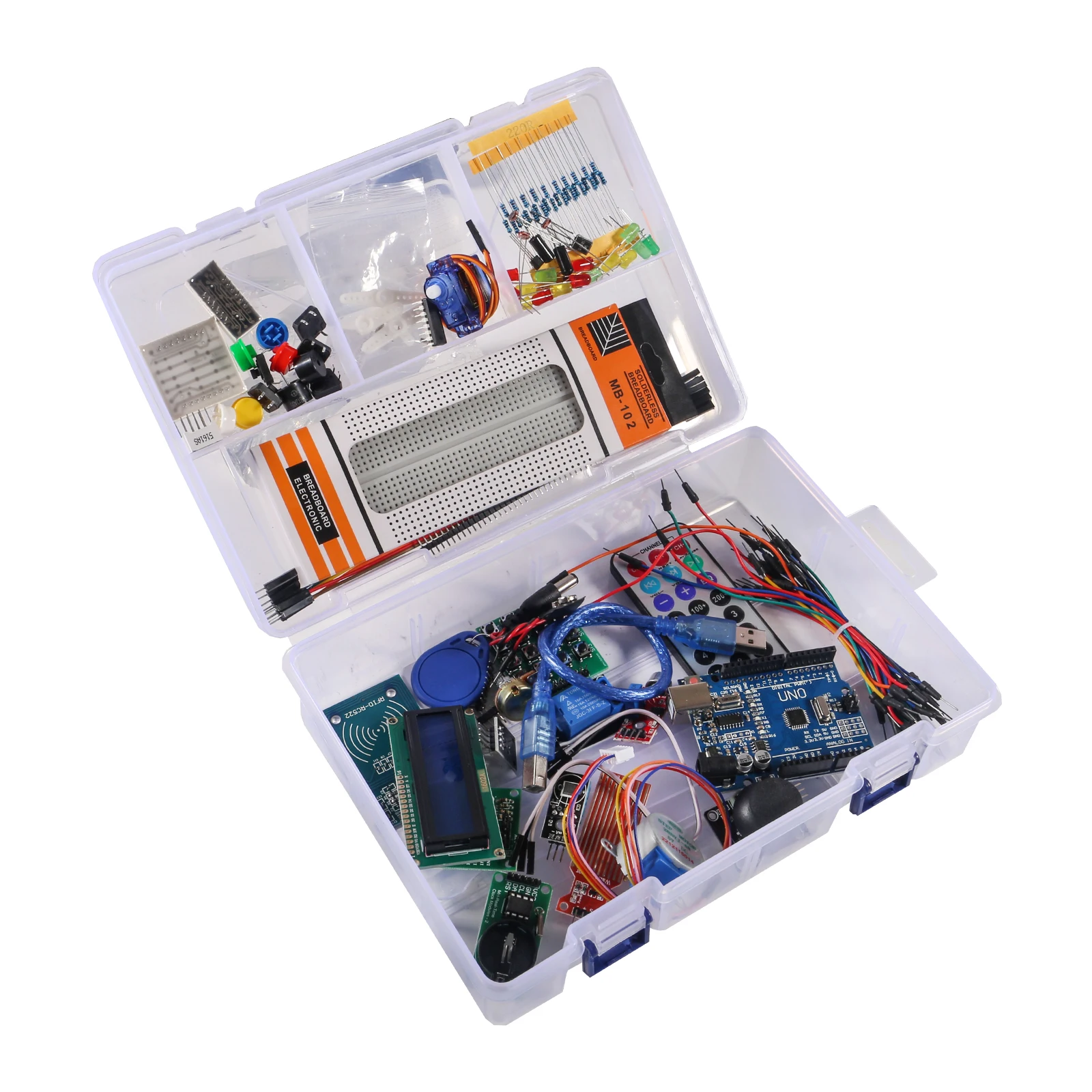 RFID Starter Kit for Arduino UNO R3 Upgraded version Learning Suite With Retail Box