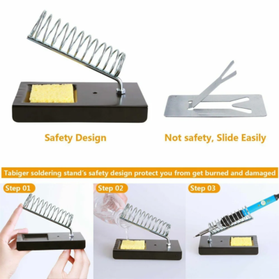 220V 60W Soldering Iron Kit Adjustable Temperature 15 in 1 Tool Set With Soldering Iron EU Plug - Image 6