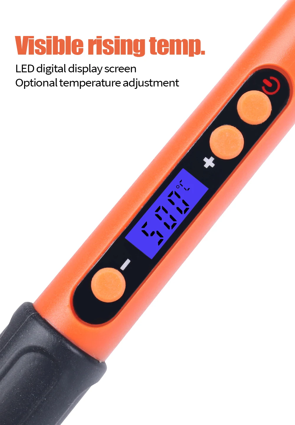 Silverflo Electric soldering iron Kit Set 100W LCD Digital Display Adjustable Temperature Soldering Iron 220V/110V Welding Tools
