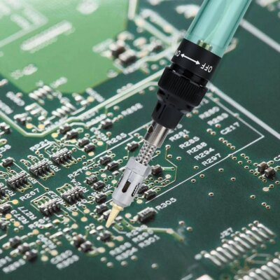 Wireless Gas Blow Torch Soldering Solder Iron Cordless Butane Tip Tool Welding Pen Burner Welding Soldering Kit - Image 6