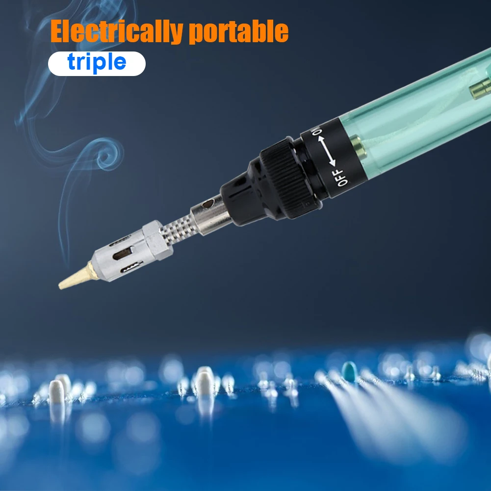 Wireless Gas Blow Torch Soldering Solder Iron Cordless Butane Tip Tool Welding Pen Burner Welding Soldering Kit Wireless Gas Blow Torch Soldering Solder Iron Cordless Butane Tip Tool Welding Pen Burner Welding Soldering Kit