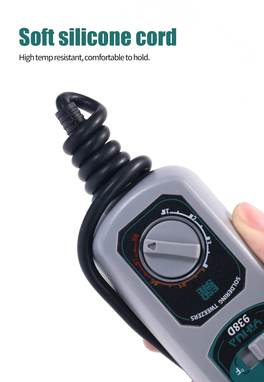 YIHUA 938D Portable Tweezers Soldering Station 110V 220V Soldering Iron Station Chip Desoldering Kit Set SMD Welding Equipment