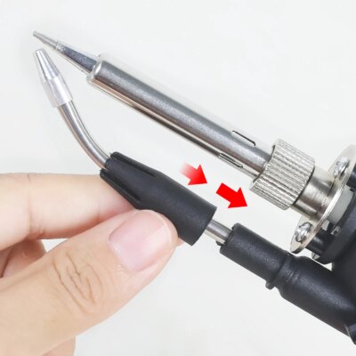 NEWACALOX EU 80W Digital Display Soldering Iron Gun 180-520°C Adjustable Temperature Automatic Send Tin Gun Repair DIY Tool - Image 4