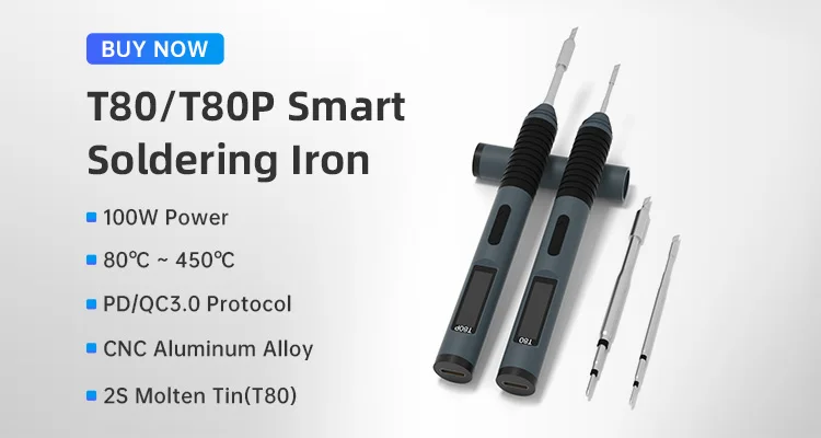 ALIENTEK T65 Soldering Iron Adjustable Temperature Smart Electric 65W Fast Heat Portable Digital Welding Station Original Kit