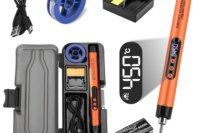 USB Soldering Iron Set Mini Digital Electric Soldering Iron Kit Type-C Interface Adjustable Temperature Solder Welding Iron Tool
