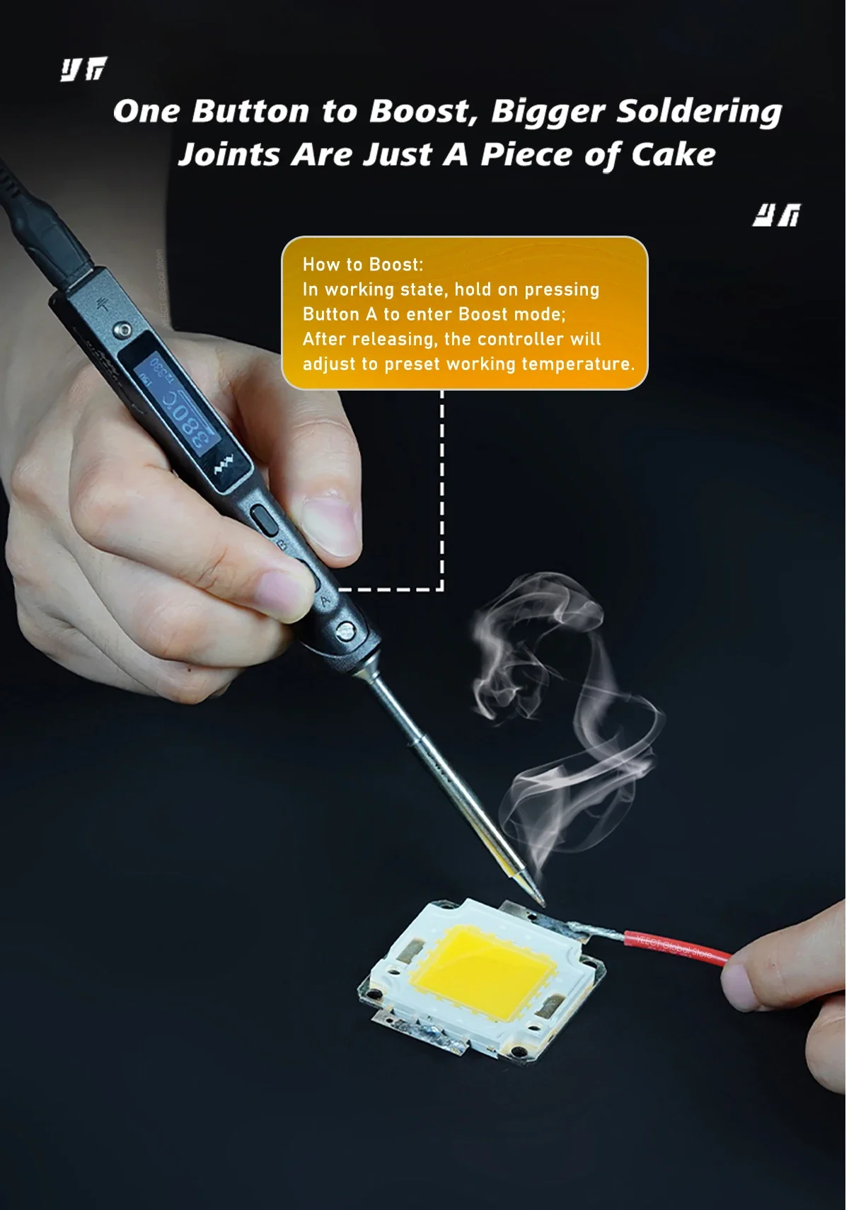 Original TS101 Soldering Iron Electric 65W Temperature Adjustable Programming TS100 Soldering Iron New Upgrade With PD Plug Kit