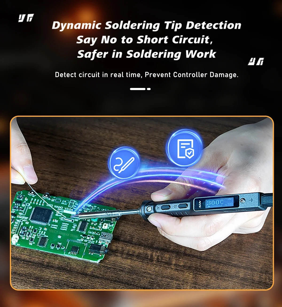 Original TS101 Soldering Iron Electric 65W Temperature Adjustable Programming TS100 Soldering Iron New Upgrade With PD Plug Kit