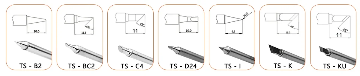 Original TS101 Soldering Iron Electric 65W Temperature Adjustable Programming TS100 Soldering Iron New Upgrade With PD Plug Kit