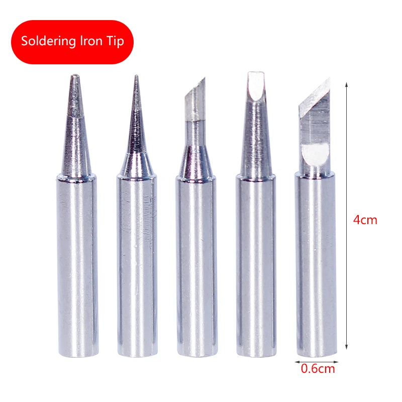Red Soldering Iron Kit Adjustable Temperature 110V 220V 80W Soldering Iron Kit With ESD Heat Insulation Working Mat Welding Tool