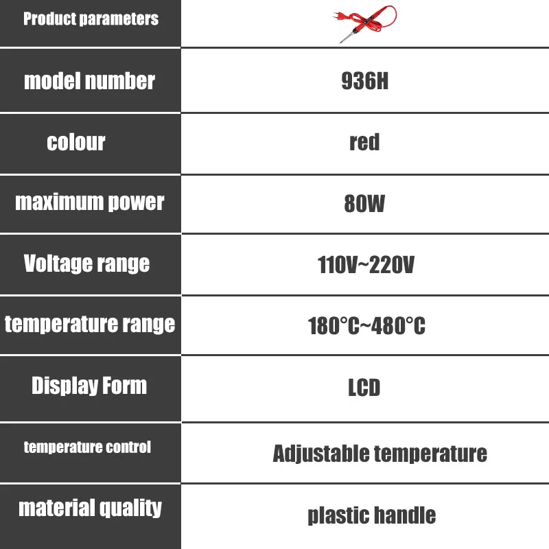 Adjustable Temperature Soldering Iron Kit 110V 220V 80W Soldering Iron Kit With XL830L Multimeter Welding Tool Kit
