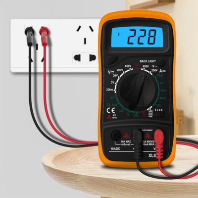 Adjustable Temperature Soldering Iron Kit 110V 220V 80W Soldering Iron Kit With XL830L Multimeter Welding Tool Kit - Image 4